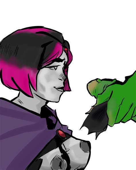 Raven Makes A Bet With Beast Boy (Schpicy ) [DC] .